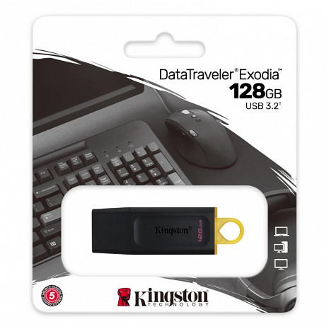 USB zibatmiņa MEMORY DRIVE FLASH USB3.2/128GB DTX/128GB KINGSTON DTX/128GB