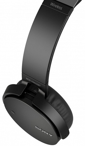 Bluetooth bezvadu austiņas  MDRXB650BTB.CE7