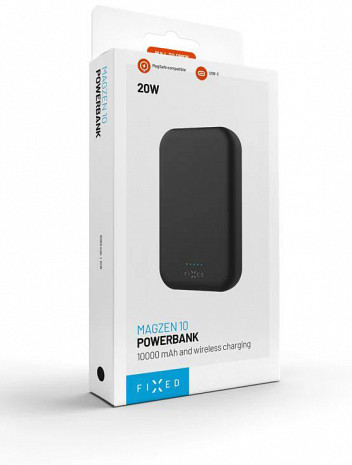 Ārējais akumulators (power bank)  FIXZENM2-10-BK