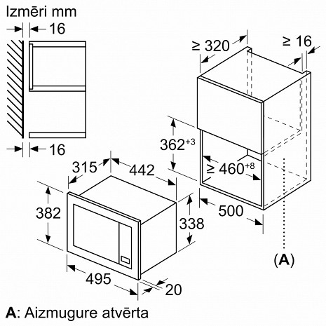 Mikroviļņu krāsns  BFL523MB4