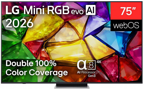 LED Televizors Mini RGB evo AI 75MRGB87B3B