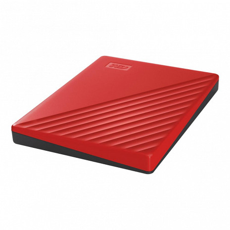Cietais disks External HDD|WESTERN DIGITAL|My Passport|2TB|USB 2.0|USB 3.0|USB 3.2|Colour Red|WDBYVG0020BRD-WESN WDBYVG0020BRD-WESN