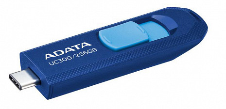 USB zibatmiņa MEMORY DRIVE FLASH USB-C 256GB/ACHO-UC300-256G-RNB/BU ADATA ACHO-UC300-256G-RNB/BU