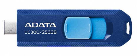 USB zibatmiņa MEMORY DRIVE FLASH USB-C 256GB/ACHO-UC300-256G-RNB/BU ADATA ACHO-UC300-256G-RNB/BU