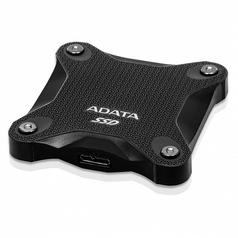Cietais disks ADATA External SSD SD600Q 240 GB, USB 3.1, Black ASD600Q-240GU31-CBK