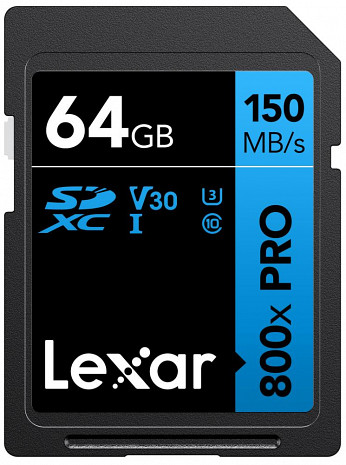 Atmiņas karte MEMORY SDXC 64GB UHS-I/LSD0800P064G-BNNNG LEXAR LSD0800P064G-BNNNG