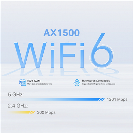 Mājas Wi-Fi tīkla sistēma (Mesh)  Deco X10-4G(1-pack)