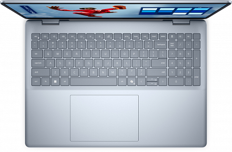 Portatīvais dators Dell | Plus 16 | Ice Blue | 16 " | WVA | Touchscreen | FHD+ | 1920 x 1200 pixels | Intel Core Ultra 7 | 258V | 32 GB | LPDDR5X | Solid-state drive capacity 1000 GB | Intel Arc Graphics | Windows 11 Pro | 802.11be | Keyboard language English DB16250_LNL_201