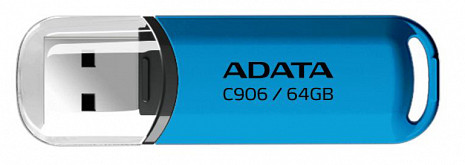 USB zibatmiņa ADATA | USB Flash Drive | C906 | 64 GB | USB 2.0 | Blue AC906-64G-RWB