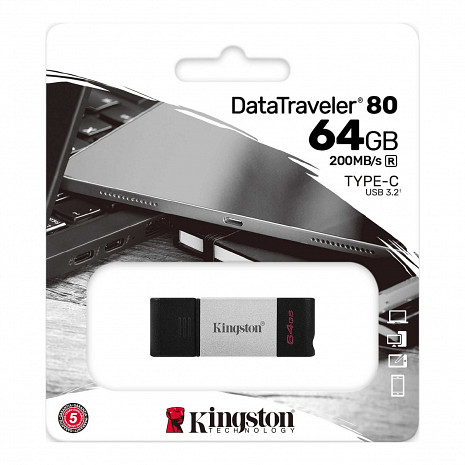 USB zibatmiņa USB3.2 64GB Memory Drive Flash DT80/64GB