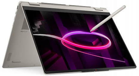Portatīvais dators Lenovo Yoga 7 2-in-1 16AGP11 AMD | Seashell | 16 " | OLED | Touchscreen | WUXGA | 1920 x 1200 pixels | Glossy | AMD Ryzen AI 5 | 435 | 16 GB | Soldered LPDDR5X | Solid-state drive capacity 512 GB | AMD Radeon 840M Graphics | Windows 11 Home | 802.11be 83TF003DNT
