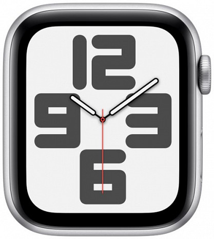 Viedpulkstenis Watch SE GPS 44mm Silver Aluminium Case with Denim Sport Band - S/M MXEQ3ET/A
