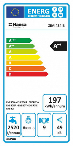 Посудомоечная машина  ZIM 434 B