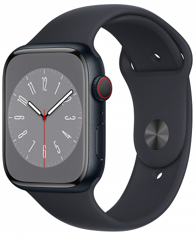Viedpulkstenis Watch Series 8 Aluminum GPS LTE (45mm) MNK43EL/A