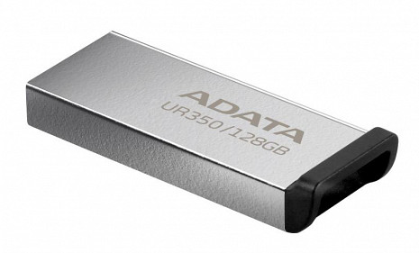 USB zibatmiņa MEMORY DRIVE FLASH USB3.2 128G/BLACK UR350-128G-RSR/BK ADATA UR350-128G-RSR/BK