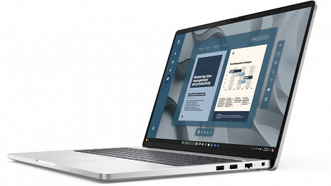 Portatīvais dators Dell Pro 16 PC16255 | Platinum Silver | 16 " | IPS | Touchscreen | FHD+ | 1920 x 1200 pixels | Anti-glare | AMD Ryzen AI 7 PRO | 350 | 32 GB | DDR5 | Solid-state drive capacity 512 GB | AMD Radeon 860M Graphics | Windows 11 Pro | 802.11ax BTO604_PC16255_EMEA