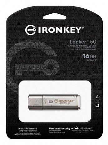 USB zibatmiņa MEMORY DRIVE FLASH USB3.2 16GB/IKLP50/16GB KINGSTON IKLP50/16GB