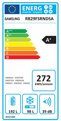 Ledusskapis  RB29FSRNDSA/EF