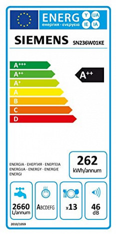 Посудомоечная машина  SN236W01KE