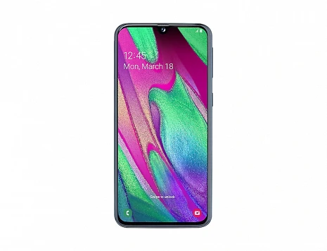 Viedtālrunis Galaxy A40 SM-A405FN/DS Black