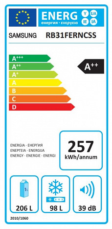 Ledusskapis  RB31FERNCSS/EF