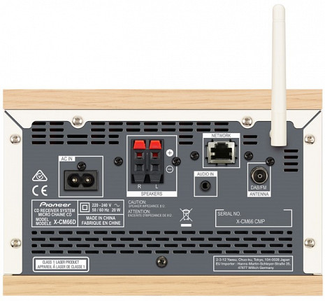 Компактная (микро) Hi-Fi система  X-CM66D-W