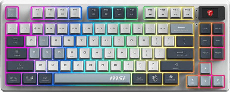 Bezvadu klaviatūra FORGE GK600 TKL WIRELESS SKY FORGE GK600 TKL W SKY US