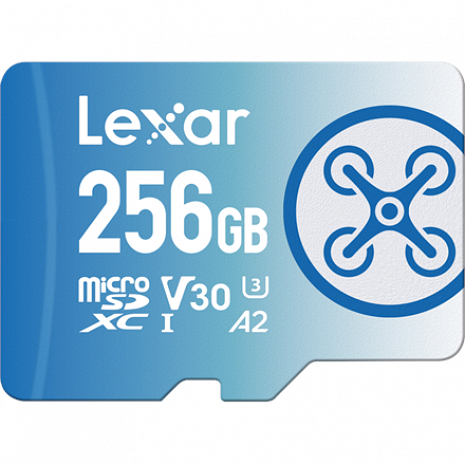 Карта памяти Lexar FLY MicroSDXC, 256 GB, Flash memory class 10, 160 MB/s LMSFLYX256G-BNNNG
