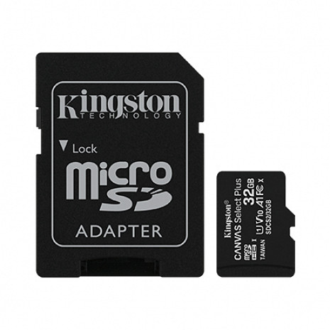 Atmiņas karte Kingston Memory UHS-I 32GB, Micro SDHC,W/Adapter SDCS2/32GB