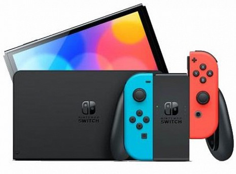 Spēļu konsole Nintendo Switch+JOY-CON (OLED Model) 210302