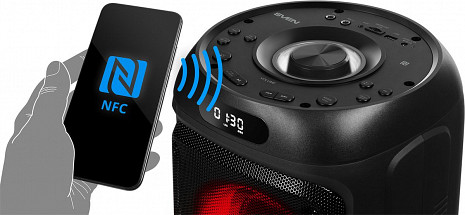 Skaņas sistēma ar karaoke  PS-770 Black