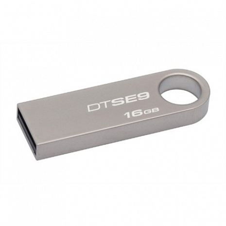 USB zibatmiņa DataTraveler SE9 16 GB, USB 2.0, Silver DTSE9H/16GB
