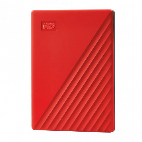 Cietais disks External HDD|WESTERN DIGITAL|My Passport|2TB|USB 2.0|USB 3.0|USB 3.2|Colour Red|WDBYVG0020BRD-WESN WDBYVG0020BRD-WESN