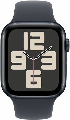 Viedpulkstenis Watch SE GPS 44mm Midnight Aluminium Case with Midnight Sport Band - M/L MXEK3ET/A