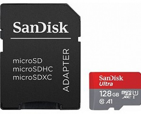 Карта памяти MEMORY MICRO SDXC 128GB UHS-I/SDSQUAB-128G-GN6IA SANDISK SDSQUAB-128G-GN6IA