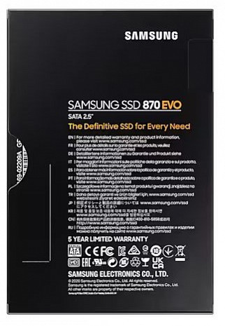 SSD disks 870 EVO MZ-77E2T0B/EU