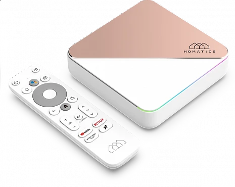 Multivides konsole (Smart TV) Box R Plus 4K Homatics Box R Plus 4K