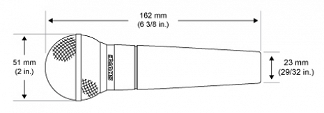 Mikrofons  SM58-LCE