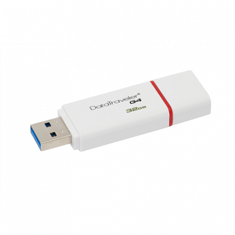 USB zibatmiņa DataTraveler I G4 32 GB, USB 3.0, Red/White DTIG4/32GB