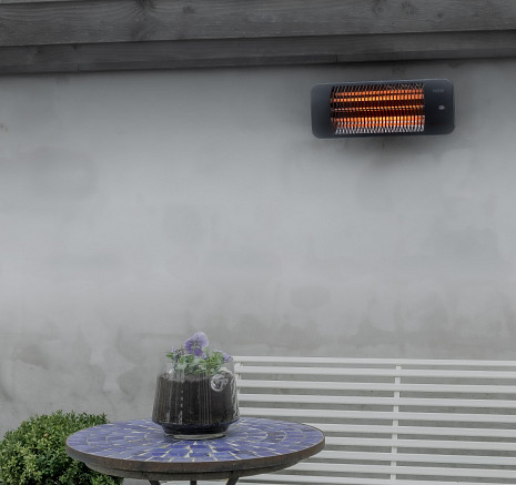 Infrasarkanais gaisa sildītājs segtajām terasēm un iekšpagalmiem  LUG-2000W