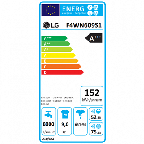 Veļas mašīna  F4WN609S1
