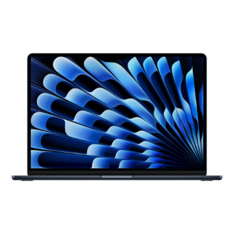 Portatīvais dators MacBook | Air | Midnight | 15 " | 2880 x 1864 pixels | Apple M4 | 16 GB | Solid-state drive capacity 256 GB | Apple M4 MW1L3RU/A
