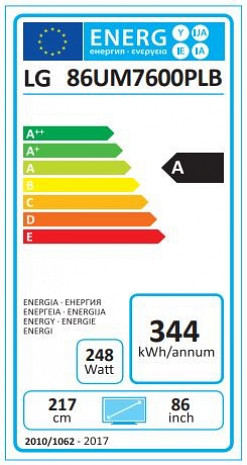 LED Televizors  86UM7600PLB
