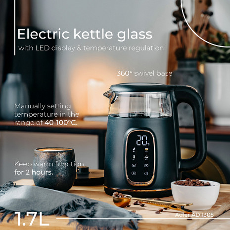 Elektriskā tējkanna  AD1305BG