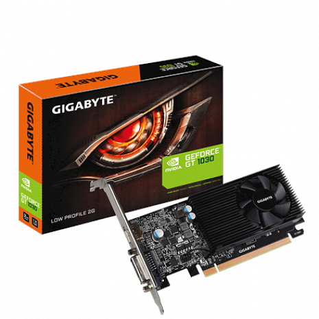 Grafiskā karte NVIDIA, 2 GB, GeForce GT 1030, GDDR5 GV-N1030D5-2GL