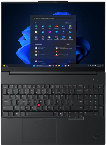 Portatīvais dators Lenovo ThinkPad E16 G3 Intel | Black | 16 " | IPS | WUXGA | 1920 x 1200 pixels | Anti-glare | Intel Core Ultra 5 | 226V | 16 GB | Soldered LPDDR5X | Solid-state drive capacity 512 GB | Intel Arc Graphics 130V | Windows 11 Pro | 802.11ax | Bluetooth 22AY0077MH
