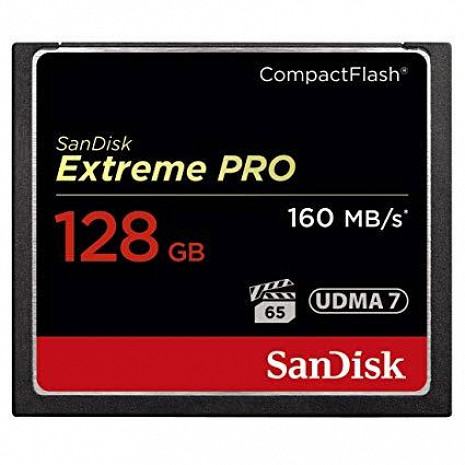 Atmiņas karte MEMORY COMPACT FLASH 128GB/SDCFXPS-128G-X46 SANDISK SDCFXPS-128G-X46