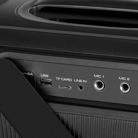 Skaņas sistēma ar karaoke  PS-860 Black