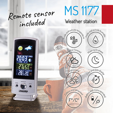 Elektroniskais gaisa termometrs MS 1177 MS 1177