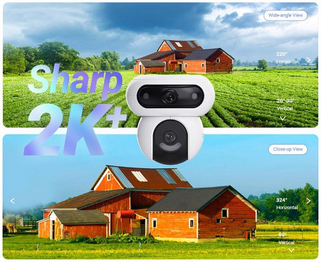 Ārtelpu IP kamera CS-H90 CSH904MP4MP